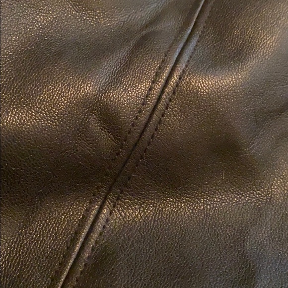 Worthington Faux Leather Sleeveless Top - Picture 3 of 6